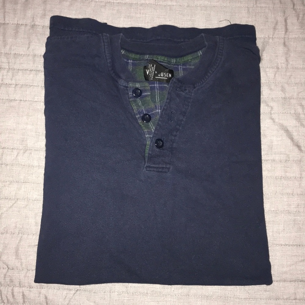 Navy Blue Long sleeve comfy shirt